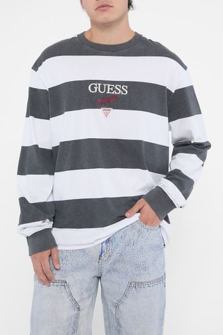 T-shirt - Blanc et gris foncé