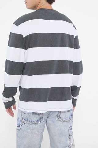 T-shirt - Blanc et gris foncé