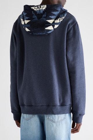 Sweat à capuche - Bleu marine