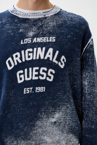 Pull tie and dye Go Reverse - Bleu marine