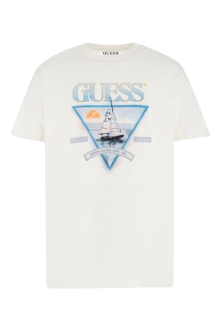 T-shirt Yacht Club - Blanc