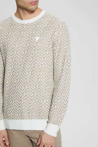 Pull en lin Carl - kaki