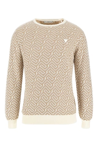 Pull en lin Carl - kaki
