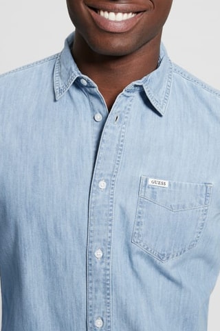 Chemise en jean Ronnie - Ciel