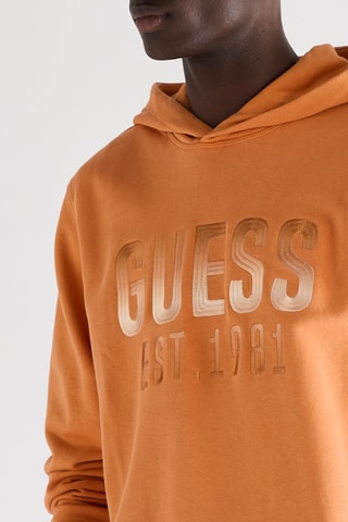 Sweat à capuche Beau - Orange