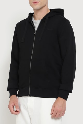 Sweat polaire à capuche Brooks - Noir