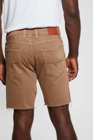 Short en jean Wyatt - Marron