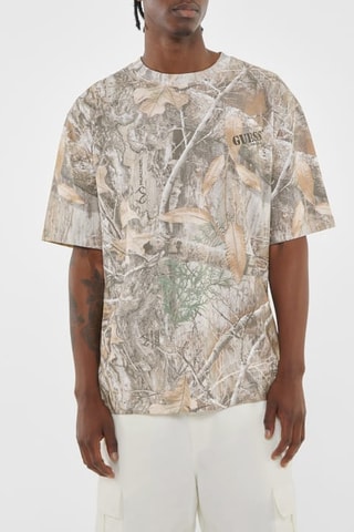 T-shirt Go Realtree - Marron