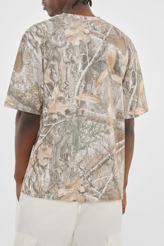 T-shirt Go Realtree - Marron