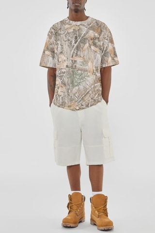 T-shirt Go Realtree - Marron