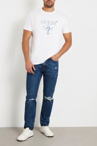 T-shirt Treated Triangle - Blanc
