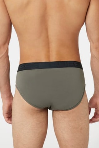 3 slips Joe - Noir et gris foncé