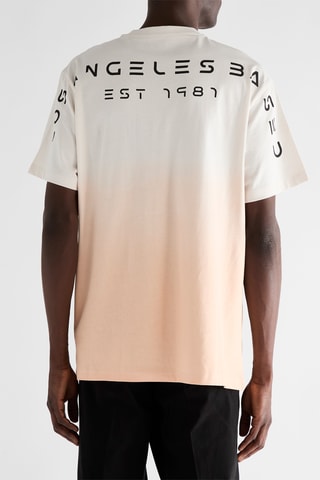 T-shirt dip and dye Maiken - Orange