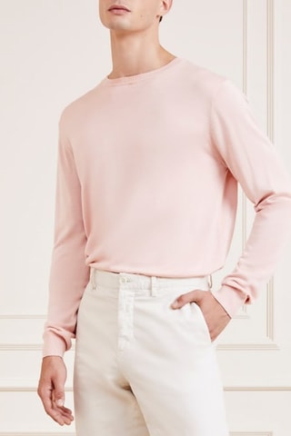 Pull en soie - Rose