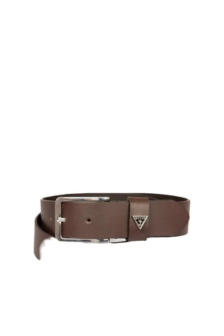 Ceinture en cuir - Marron