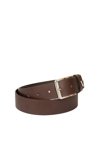 Ceinture en cuir - Marron