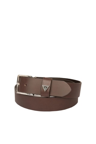 Ceinture en cuir - Marron