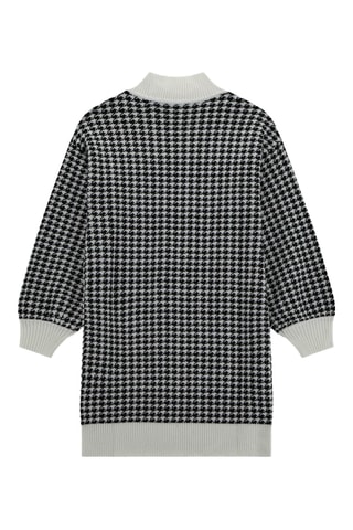 Robe pull - Noir et blanc