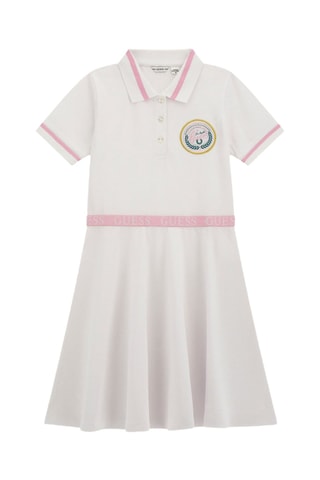 Robe polo - Blanc