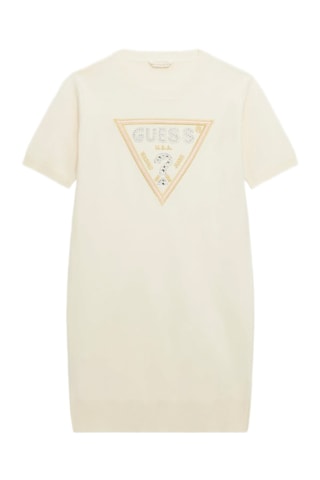 Robe t-shirt - Ecru