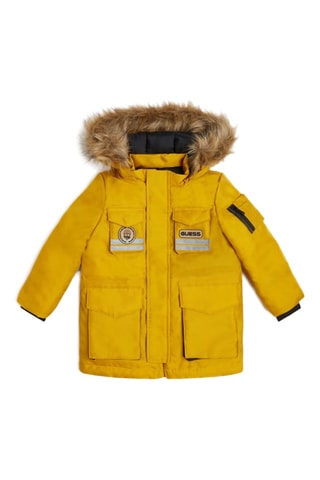 Parka à capuche - Jaune