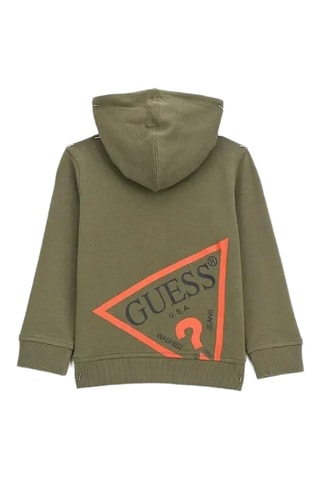 Sweat à capuche - Vert olive