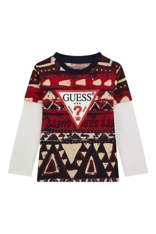 T-shirt - Noir et rouge