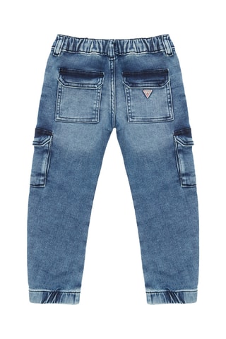 Pantalon cargo - Bleu cobalt