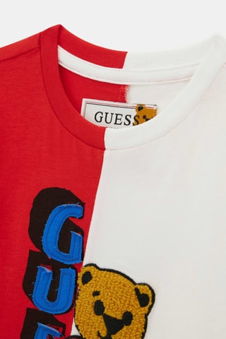 T-shirt - Blanc et rouge