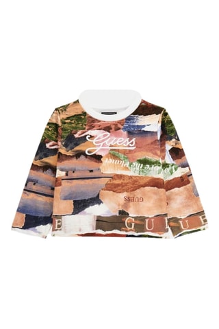 Sweat - Marron et vert