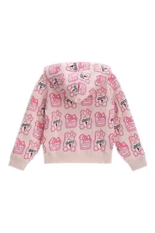 Sweat à capuche - Rose poudré
