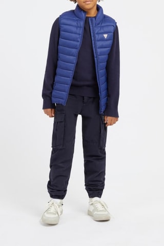 Doudoune sans manches - Bleu cobalt