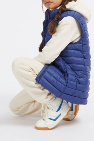 Doudoune sans manches - Bleu cobalt