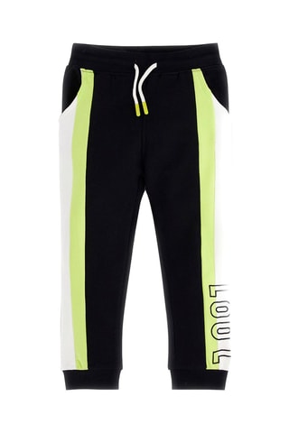 Jogging Bleu marine et vert clair
