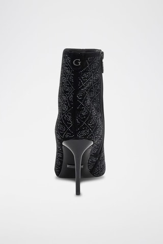 Bottines en velours - Noir