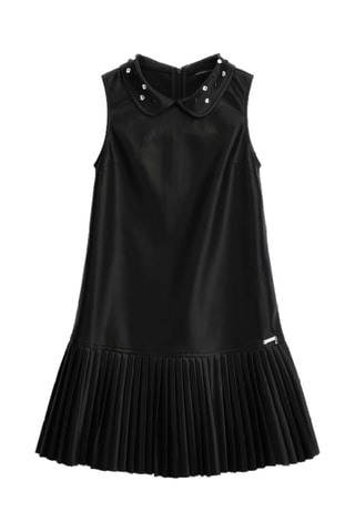 Robe plissée - Noir