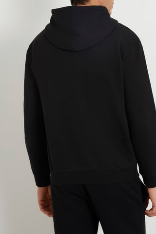 Sweat en coton biologique - Noir