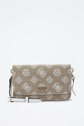 Sac porté épaule - Blanc et beige
