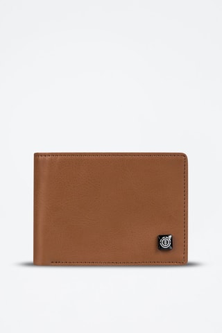 Portefeuille en cuir - Marron - Element