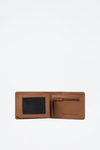 Portefeuille en cuir - Marron - Element