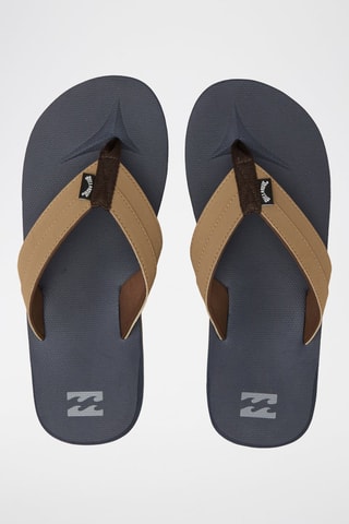 Sandales - Camel et bleu marine
