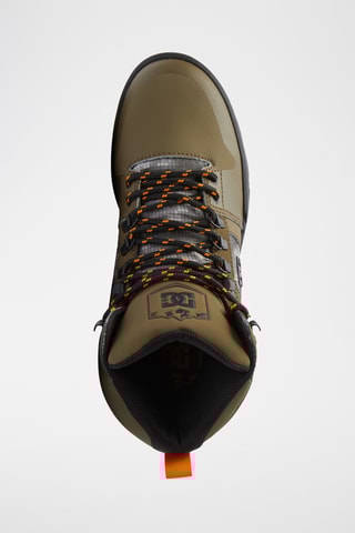 Boots en cuir - Vert olive - DC Shoes