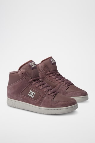 Chaussures de skateboard en cuir - Orange - DC Shoes