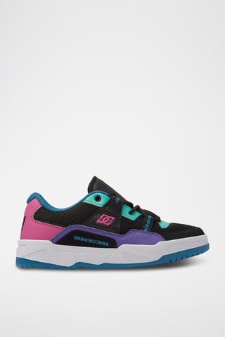 Chaussures de skateboard en cuir - Noir - DC Shoes