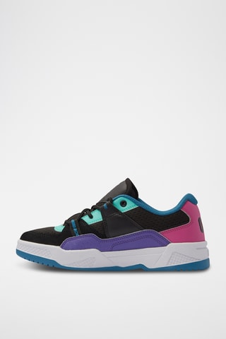 Chaussures de skateboard en cuir - Noir - DC Shoes