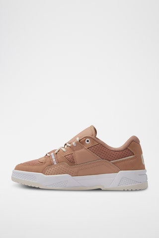 Chaussures de skateboard en cuir - Beige - DC Shoes