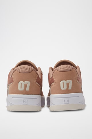 Chaussures de skateboard en cuir - Beige - DC Shoes