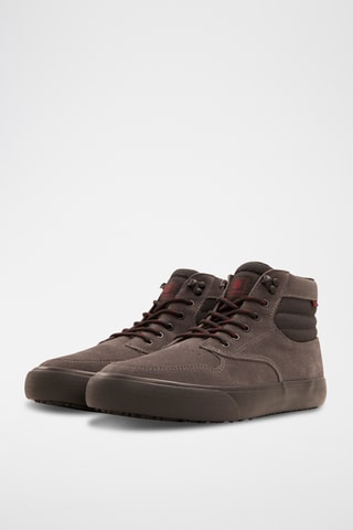 Baskets montantes en nubuck - Noir - Element