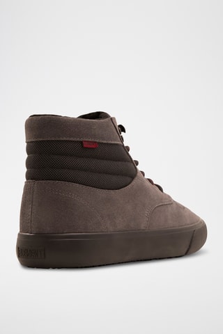 Baskets montantes en nubuck - Noir - Element
