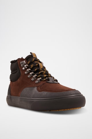 Baskets montantes fourrées en nubuck - Marron - Element